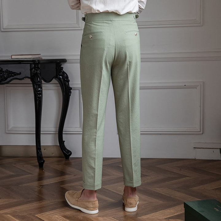 James | Men's Comfortable Modern Business Trousers-Omni Prime Goods