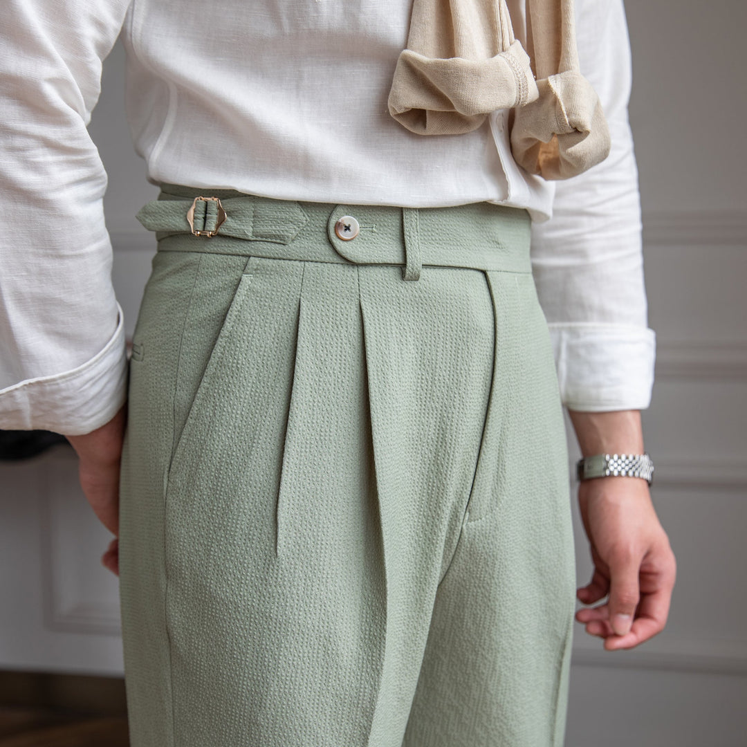 James | Men's Comfortable Modern Business Trousers-Omni Prime Goods