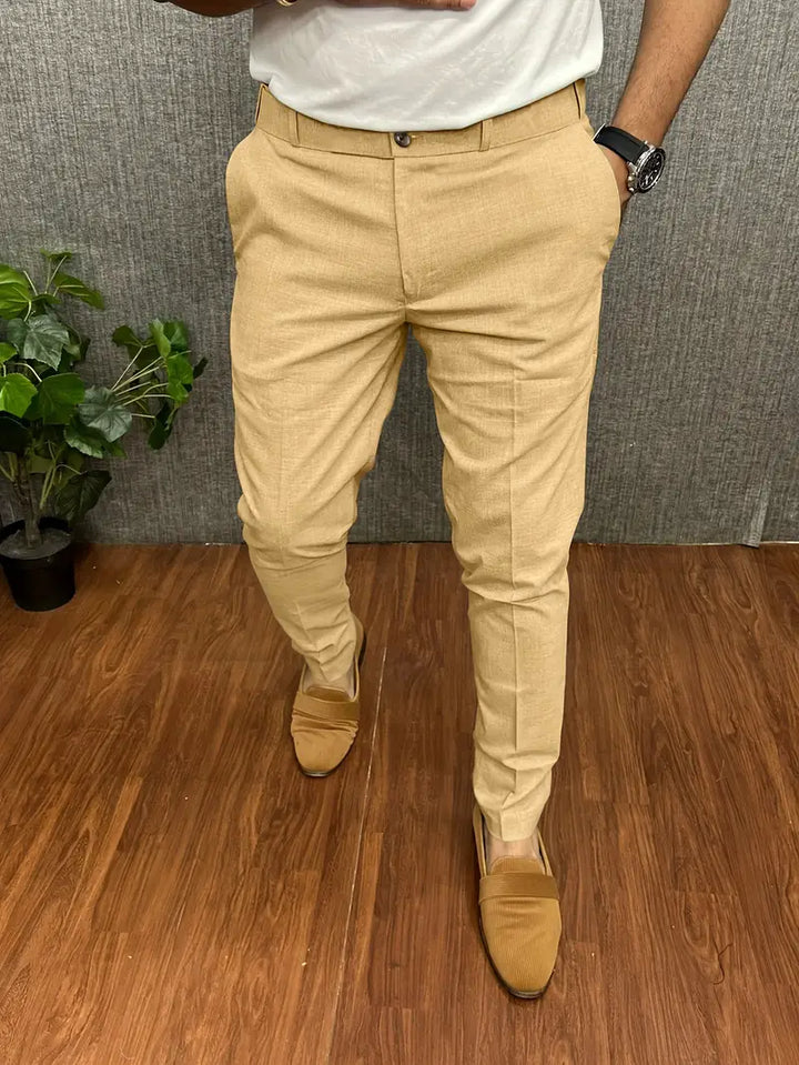 James | Men's Elegant Modern Trousers-Omni Prime Goods