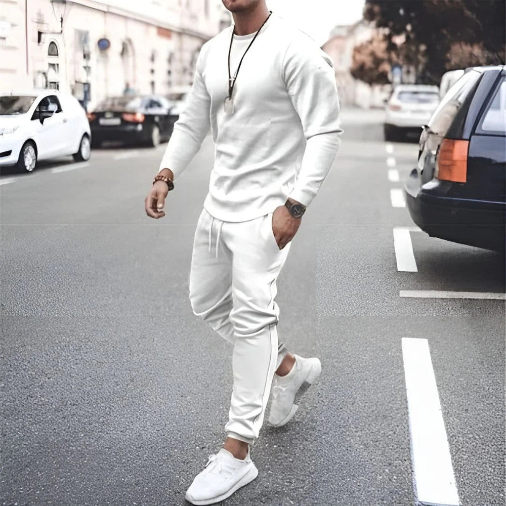 James | Men's High-Quality Tracksuit Set in Multiple Colors-Omni Prime Goods