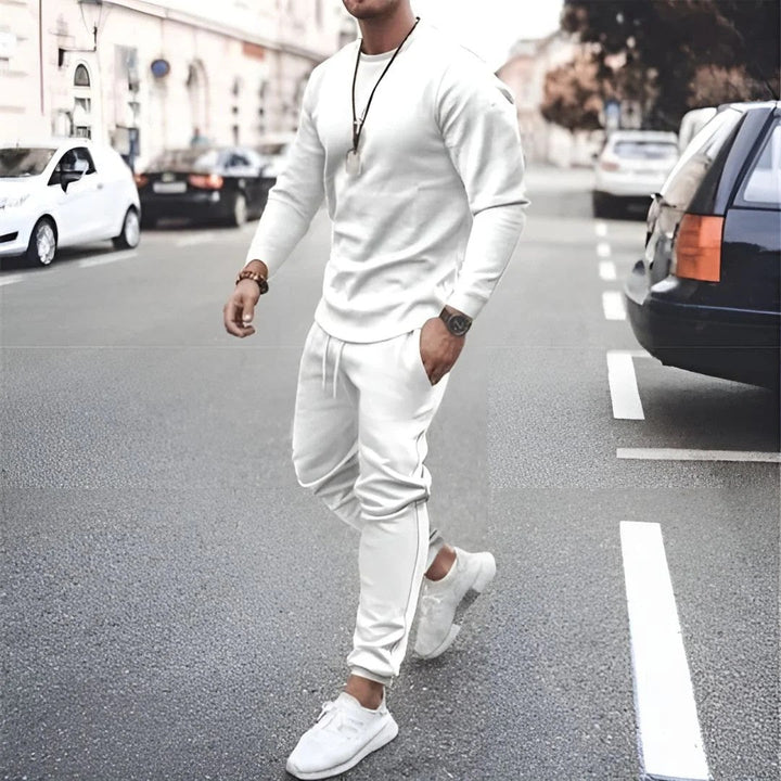 James | Men's High-Quality Tracksuit Set in Multiple Colors-Omni Prime Goods