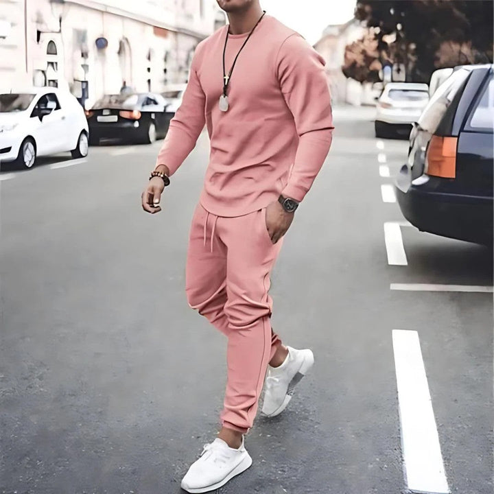 James | Men's High-Quality Tracksuit Set in Multiple Colors-Omni Prime Goods