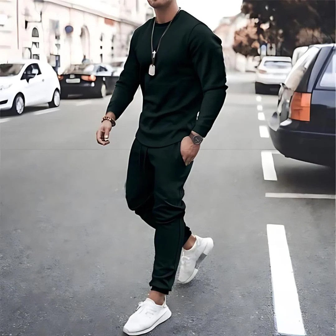 James | Men's High-Quality Tracksuit Set in Multiple Colors-Omni Prime Goods