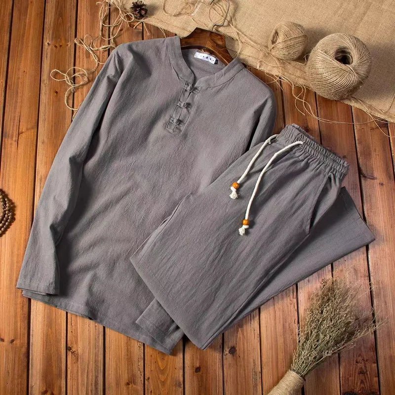 James | Men's Lightweight Linen Suit with Elegant Design-Omni Prime Goods