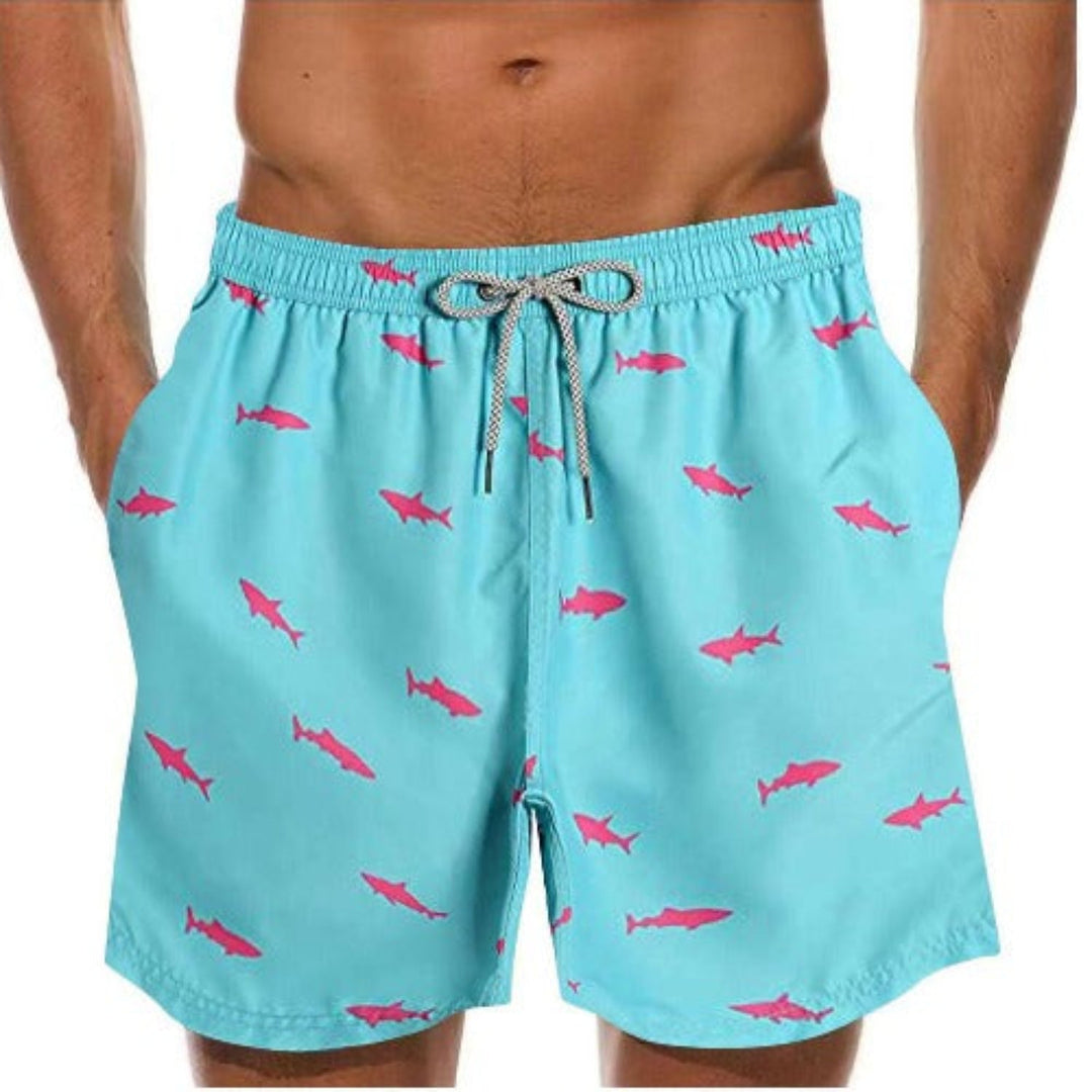 James | Men's Lightweight Swim Shorts-Omni Prime Goods