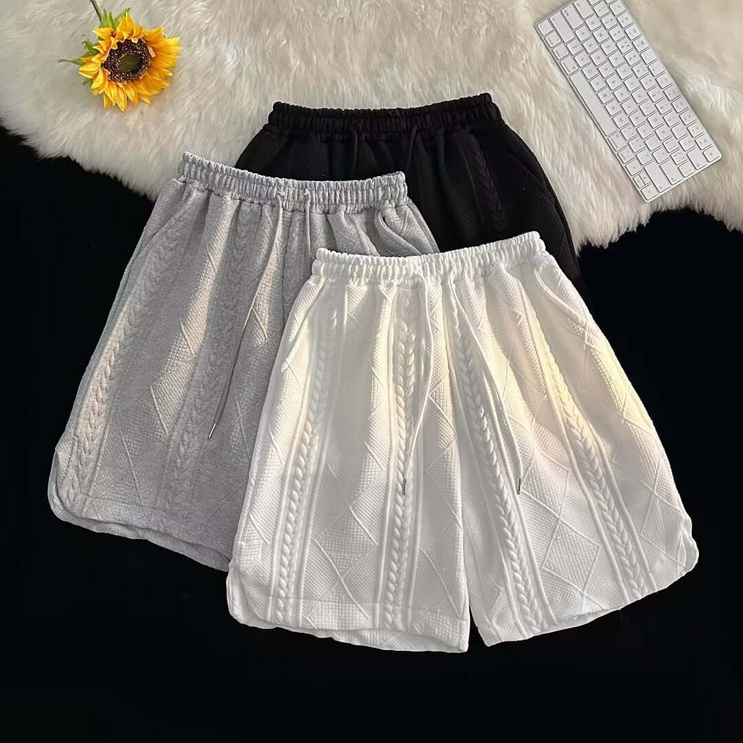 James | Men's Loose Fit Short Sleeve Suit-Omni Prime Goods