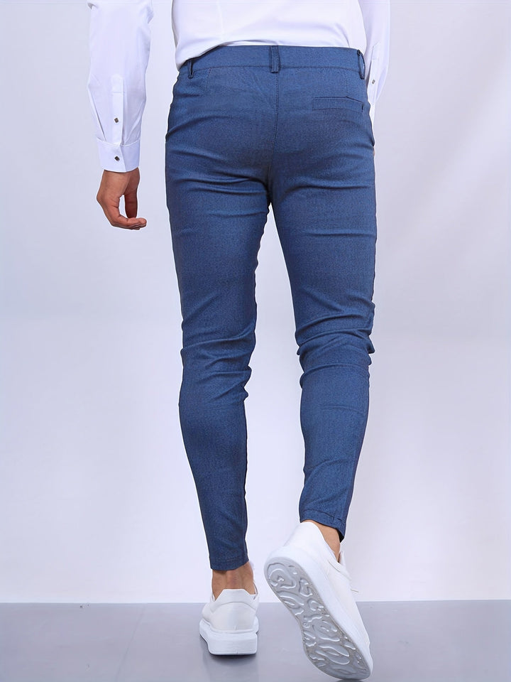 James | Men's Slim Fit Stylish Pants-Omni Prime Goods