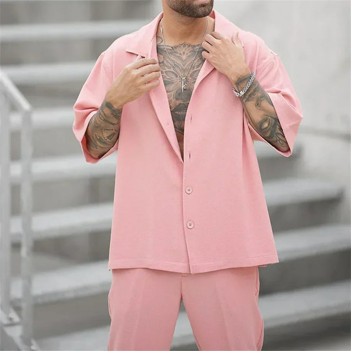 James | Men's Stylish Summer Outfit - Lightweight and Breathable-Omni Prime Goods