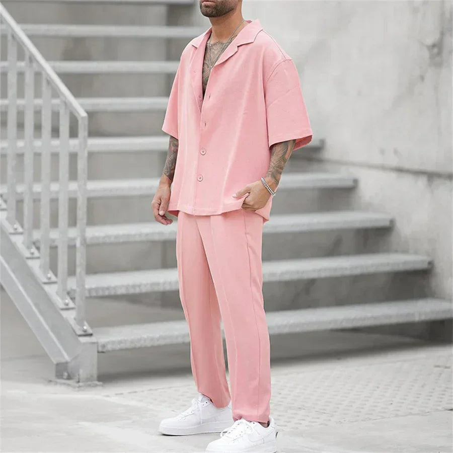 James | Men's Stylish Summer Outfit - Lightweight and Breathable-Omni Prime Goods