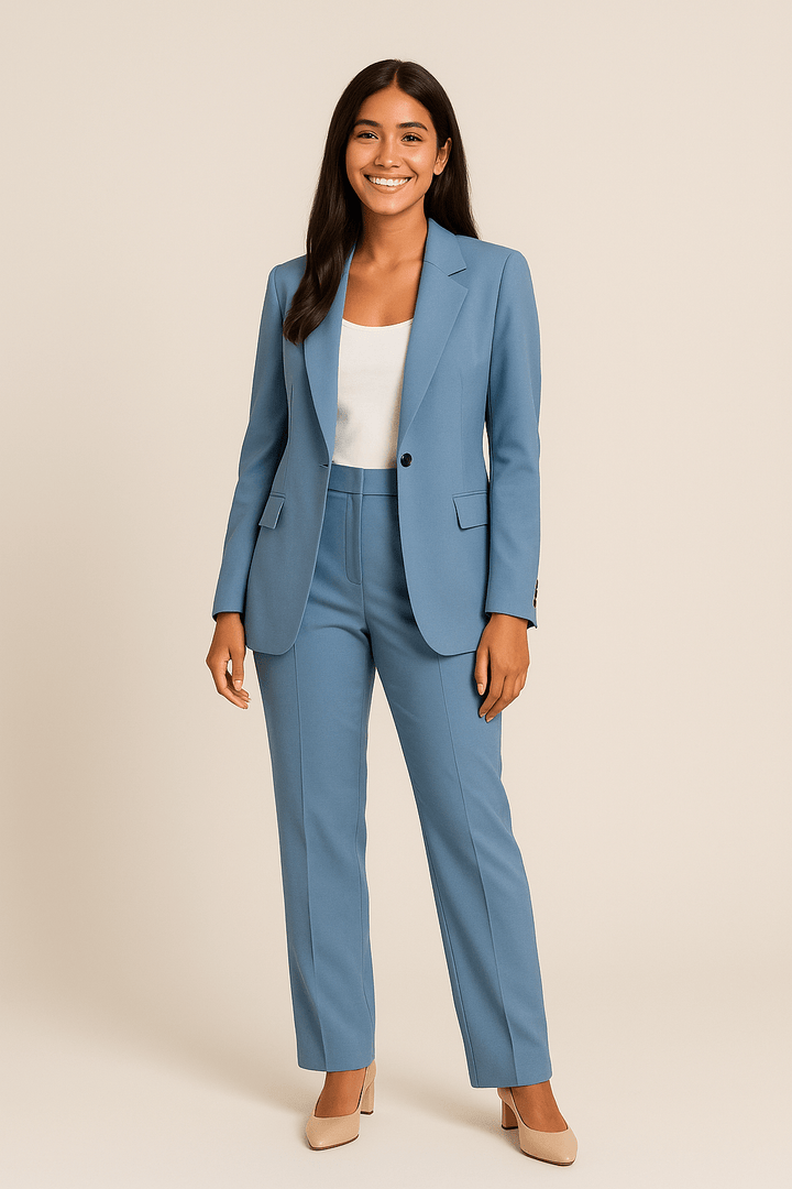 Javienna | Women's Stylish Two-Piece Blazer and Trouser Set