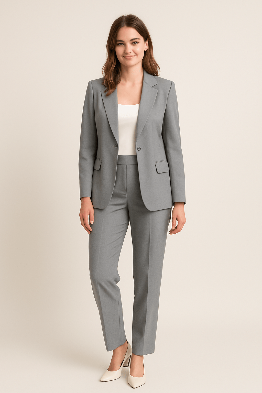Javienna | Women's Stylish Two-Piece Blazer and Trouser Set