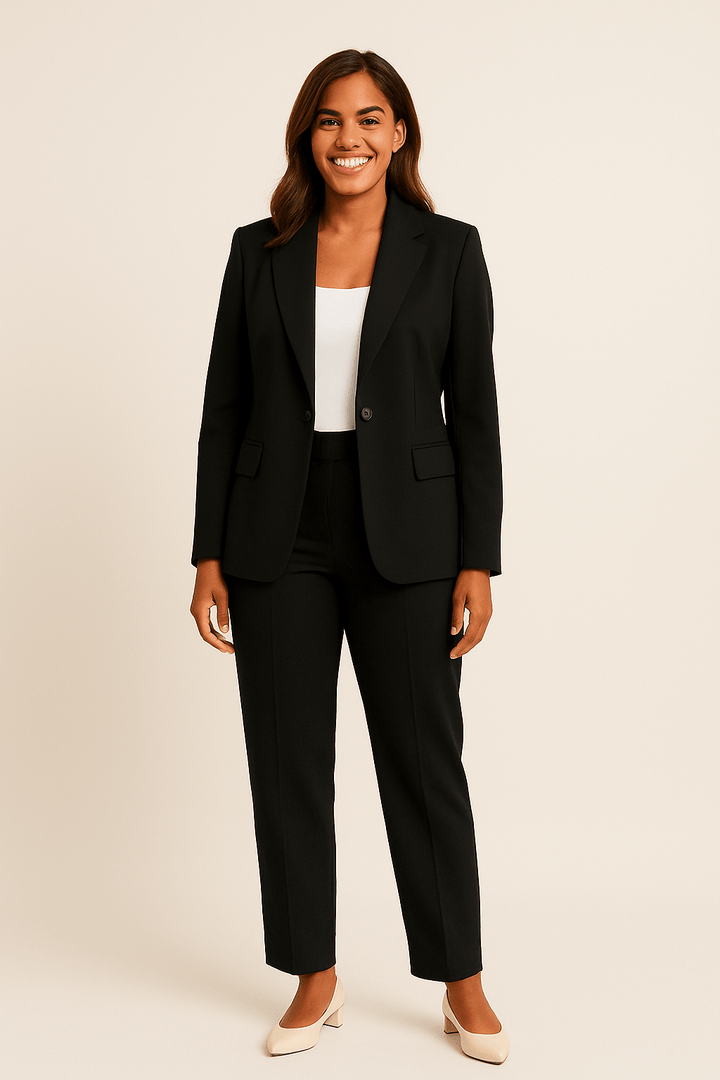 Javienna | Women's Stylish Two-Piece Blazer and Trouser Set