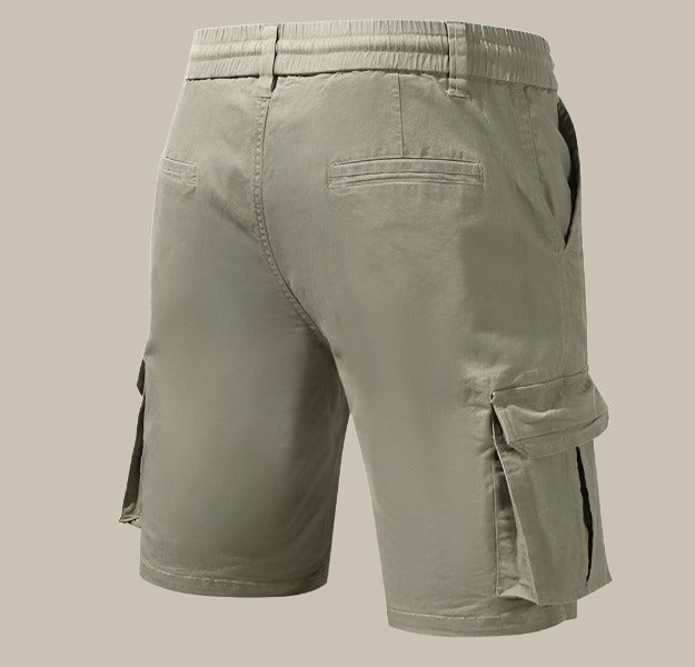 John | Men's Casual Cargo Shorts with Stretch for Ultimate Comfort-Omni Prime Goods