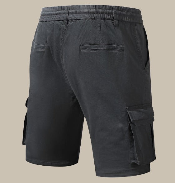 John | Men's Casual Cargo Shorts with Stretch for Ultimate Comfort-Omni Prime Goods