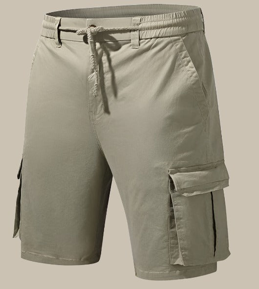 John | Men's Casual Cargo Shorts with Stretch for Ultimate Comfort-Omni Prime Goods