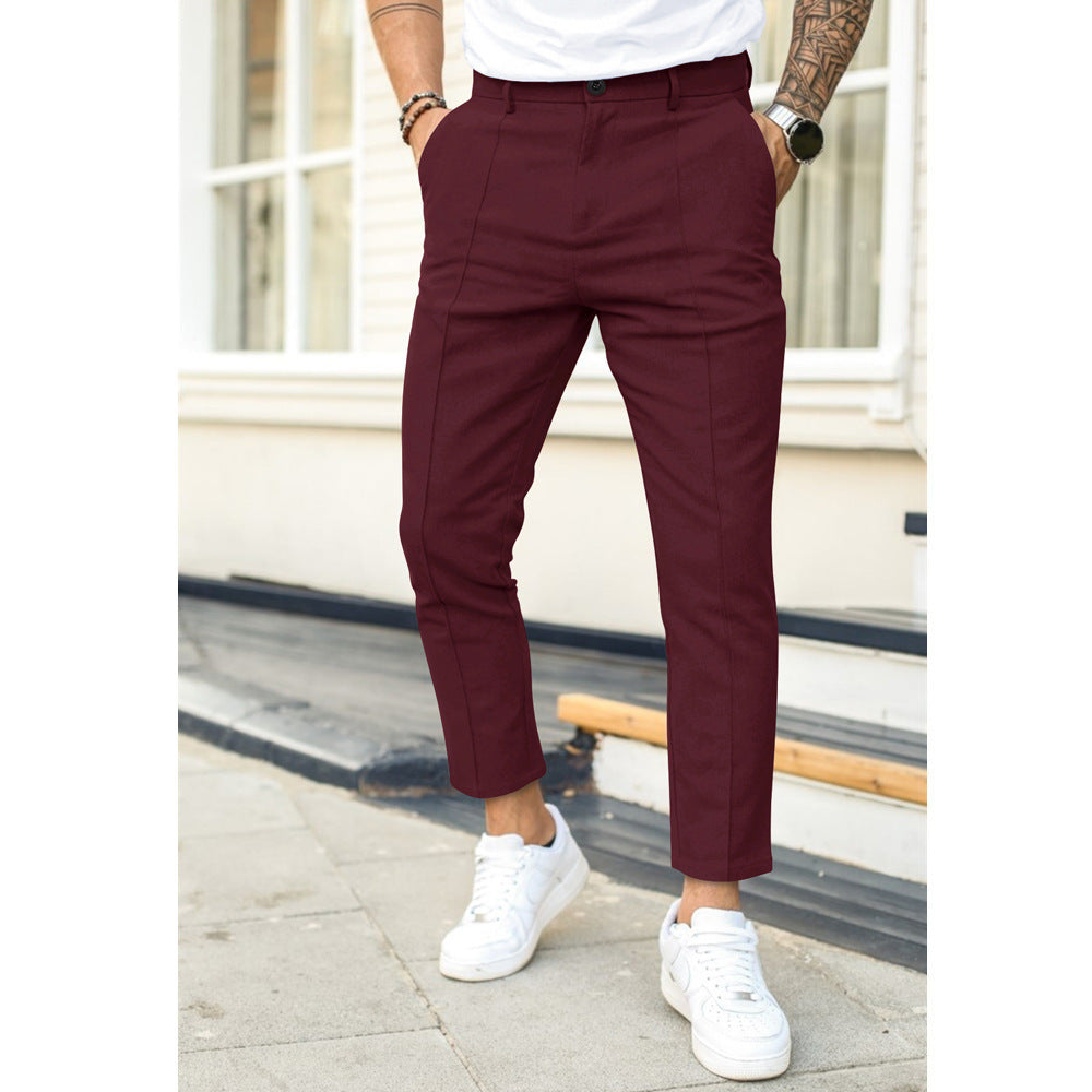 John | Men's Casual Elegant Leisure Pants-Omni Prime Goods