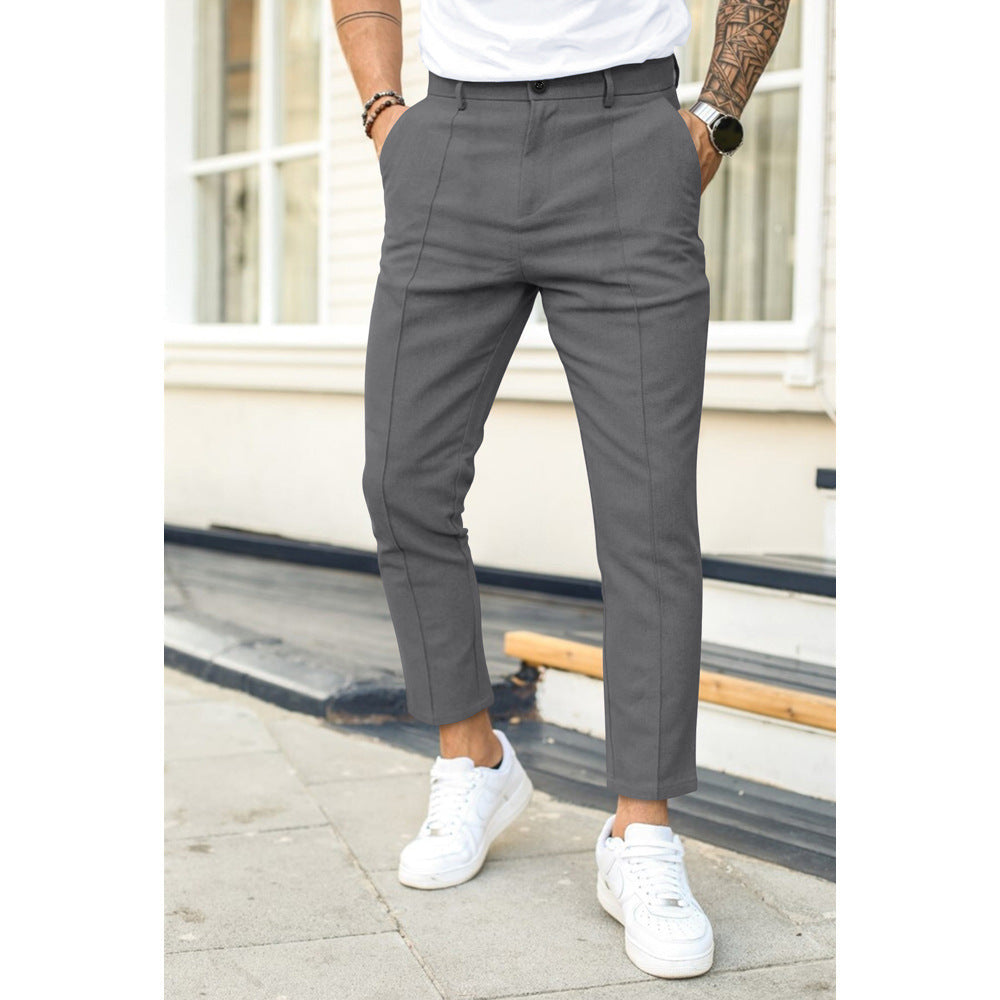 John | Men's Casual Elegant Leisure Pants-Omni Prime Goods