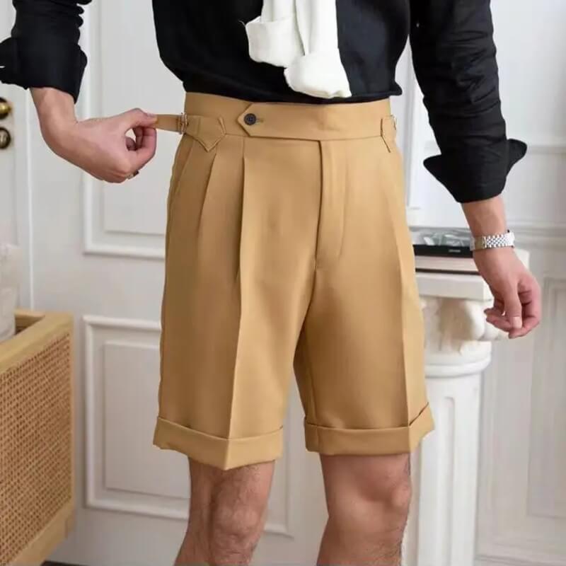 John | Men's Casual Knee-Length Shorts-Omni Prime Goods