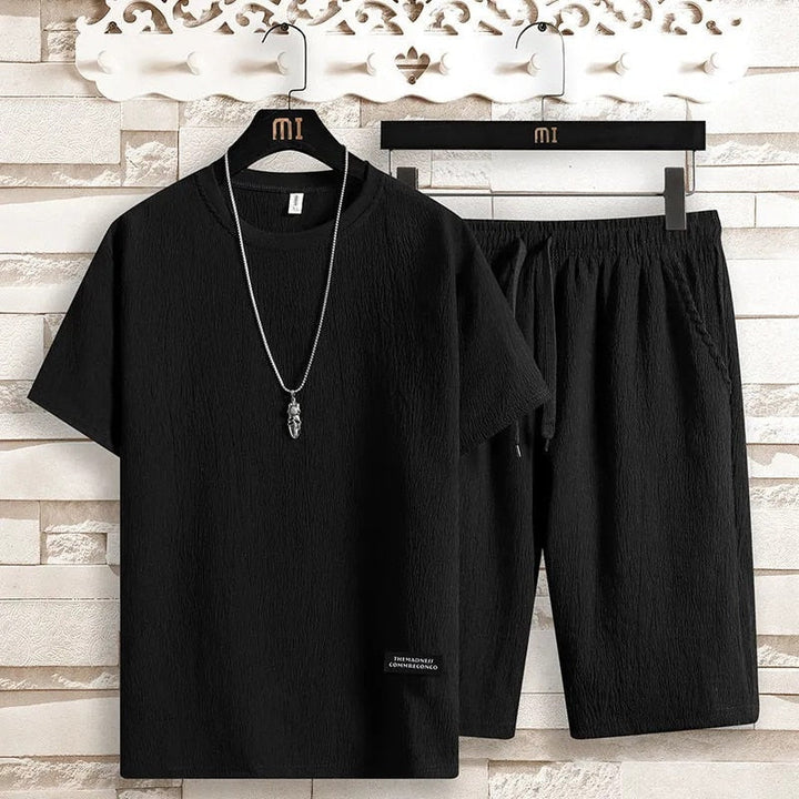 John | Men's Casual Leisure Outfit in Premium Materials-Omni Prime Goods