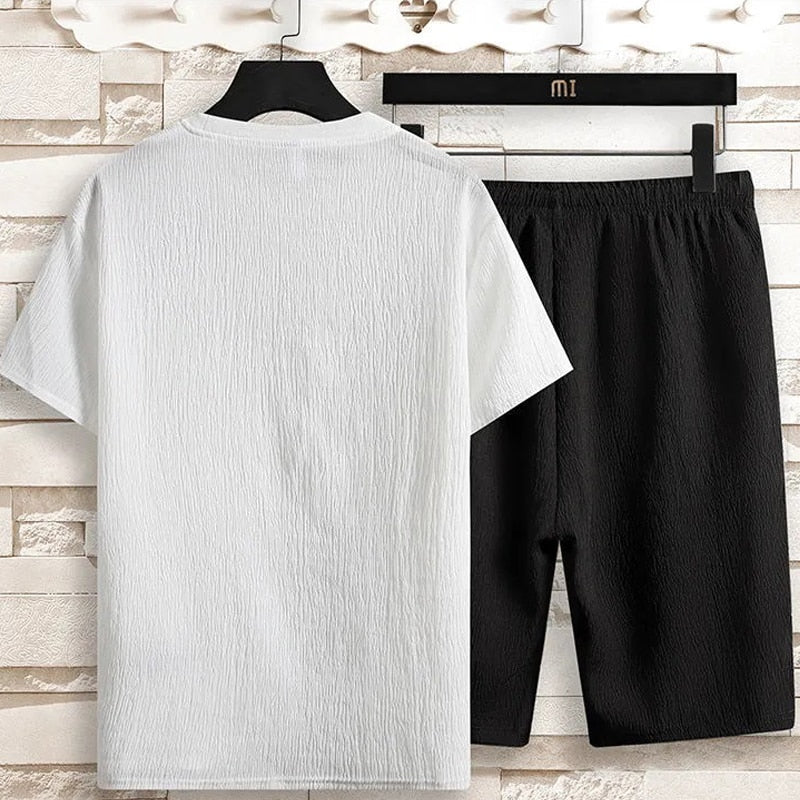 John | Men's Casual Leisure Outfit in Premium Materials-Omni Prime Goods