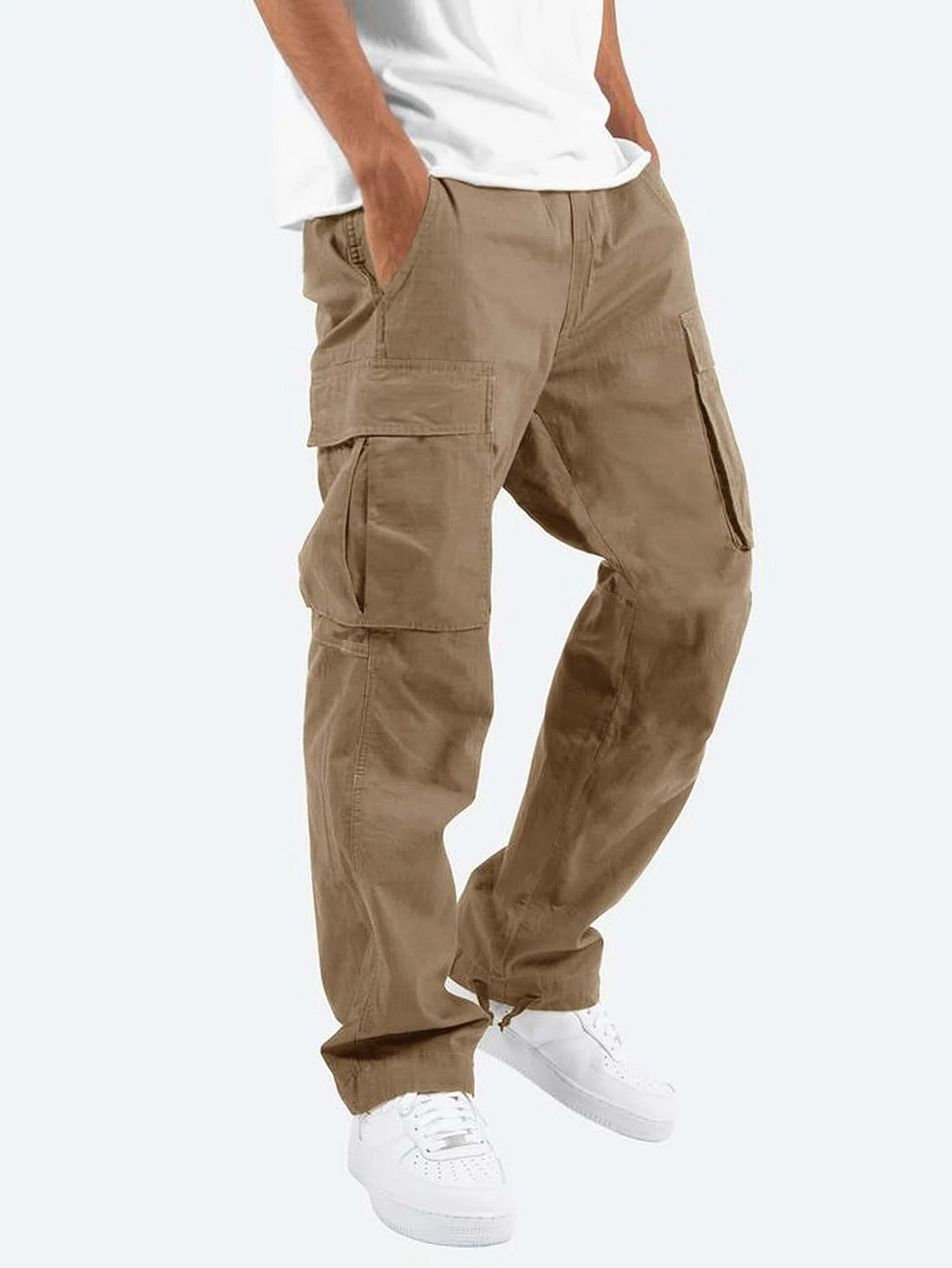 John | Men's Comfortable Cargo Everyday Pants-Omni Prime Goods