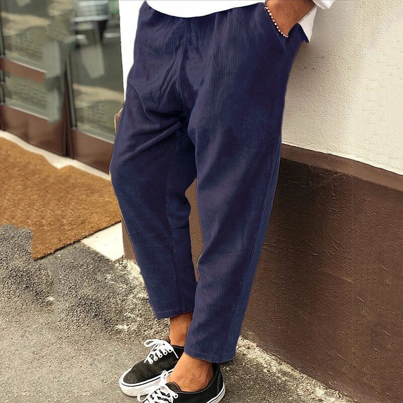 John | Men's Comfortable Casual Cord Pants-Omni Prime Goods