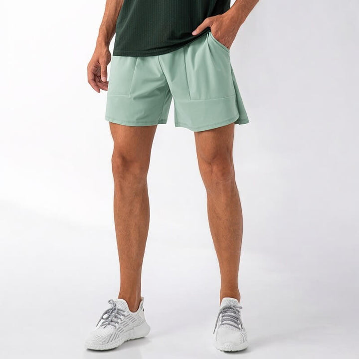 John | Men's Nylon Shorts in Multiple Colors-Omni Prime Goods