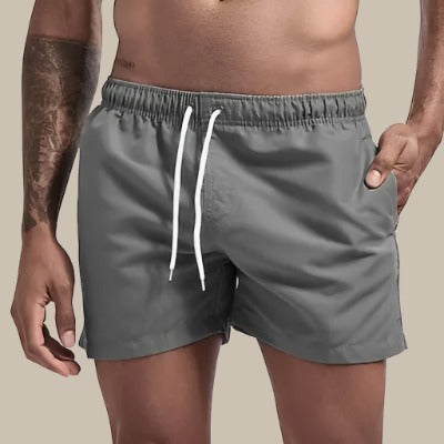 John | Men's Quick-Drying Basic Swim Shorts-Omni Prime Goods