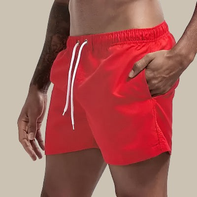 John | Men's Quick-Drying Basic Swim Shorts-Omni Prime Goods