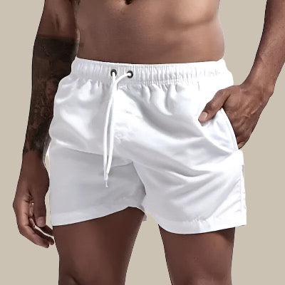 John | Men's Quick-Drying Basic Swim Shorts-Omni Prime Goods