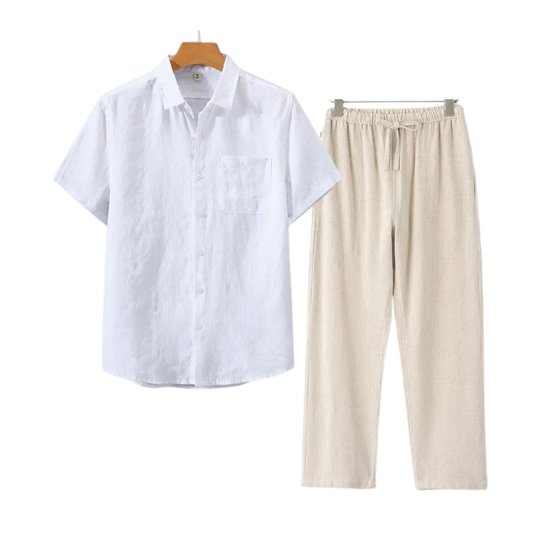 John | Men's Summer Outfit, Stylish and Comfortable-Omni Prime Goods