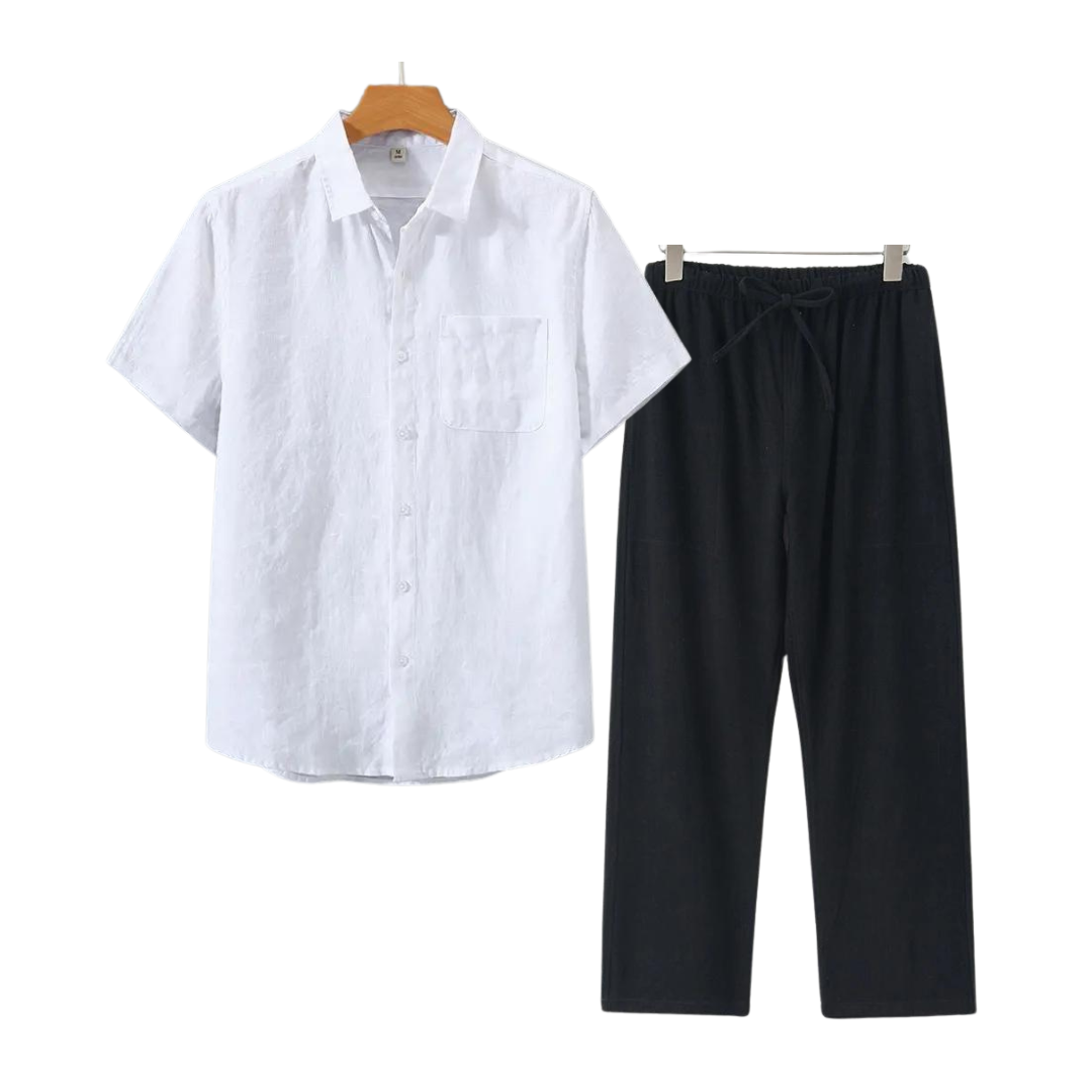 John | Men's Summer Outfit, Stylish and Comfortable-Omni Prime Goods