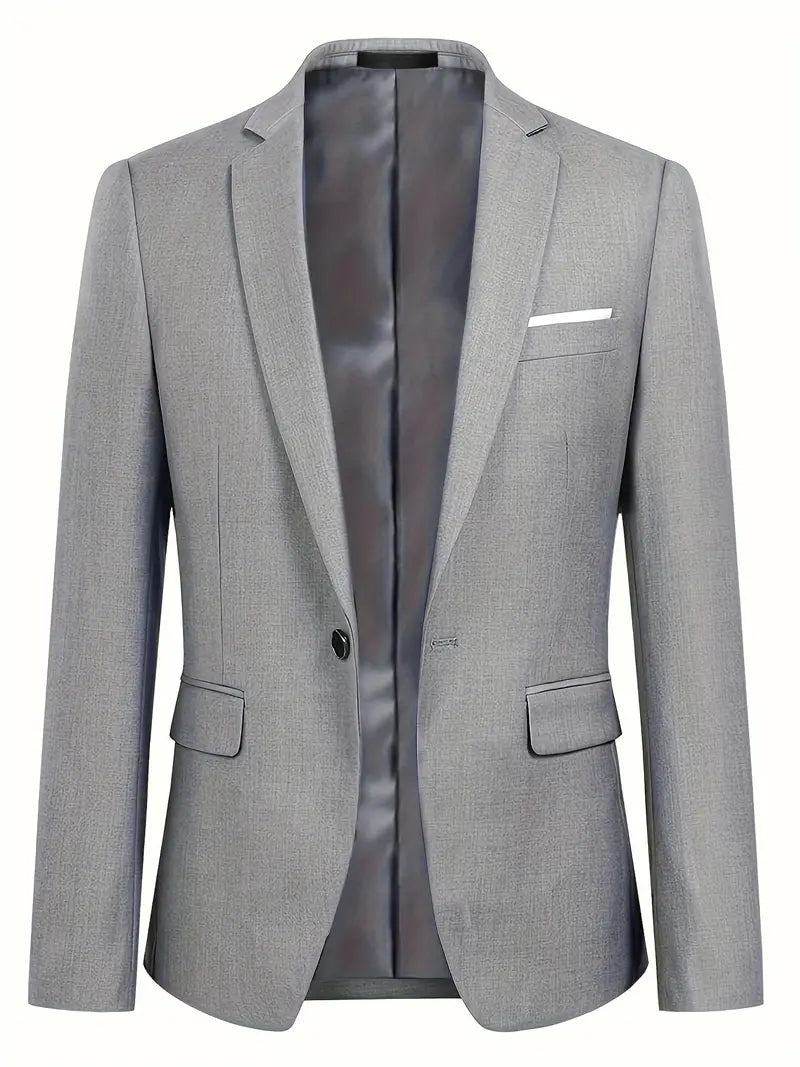John | Men's Two-Piece Suit: Classic Blazer and Pants Set-Omni Prime Goods