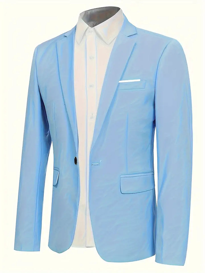 John | Men's Two-Piece Suit: Classic Blazer and Pants Set-Omni Prime Goods
