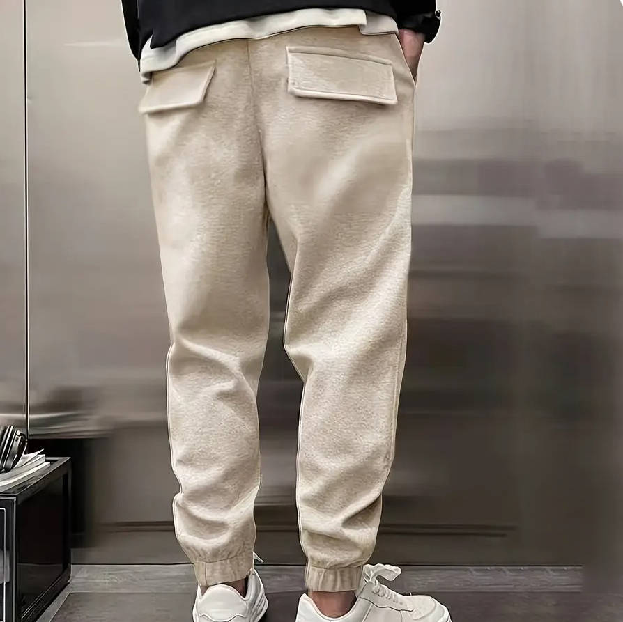 Jordan | Men's Pleated Jogger Sweatpants-Omni Prime Goods