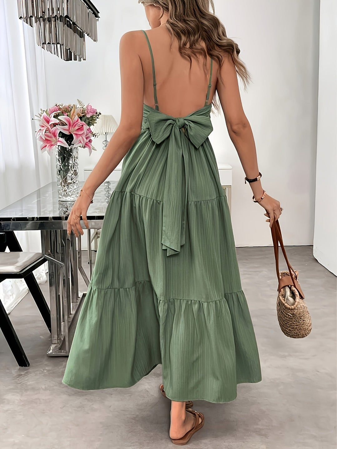 Judith | Women's Sleeveless A-Line Maxi Dress Alternative-Omni Prime Goods