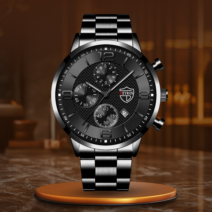 Men's Elegant Business Wristwatch