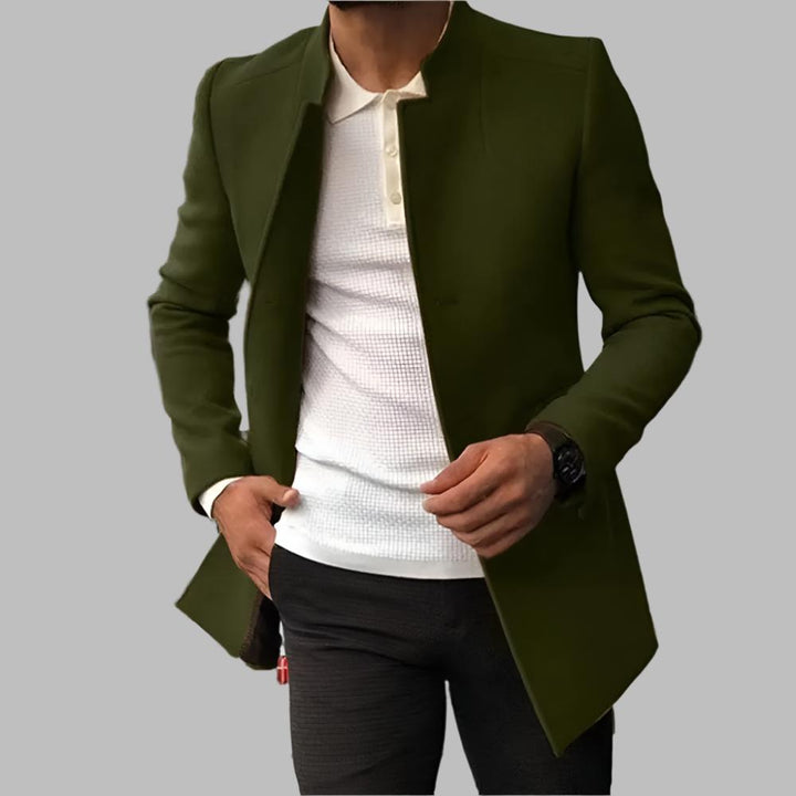 Men's Stylish Wool Coat for Cold Weather