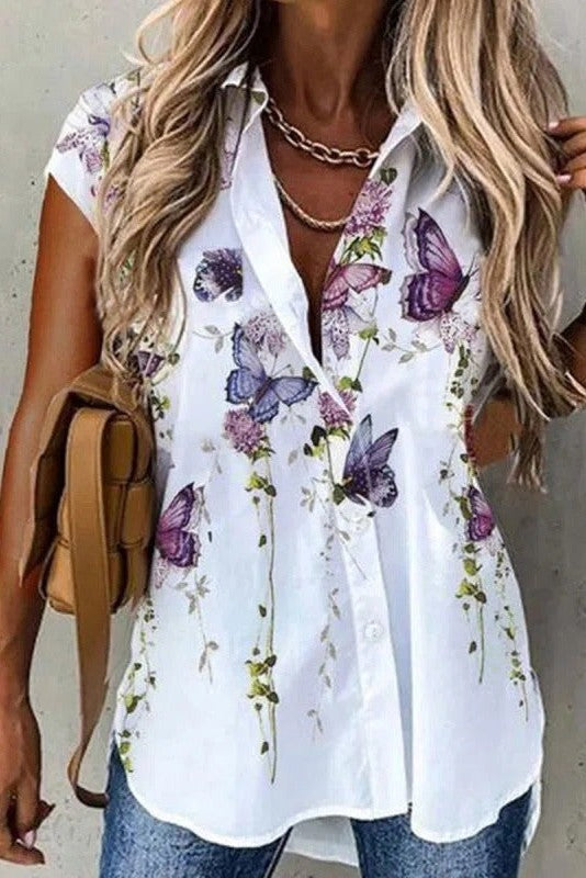 Kara | Women's Casual Relaxed Fit Blouse-Omni Prime Goods