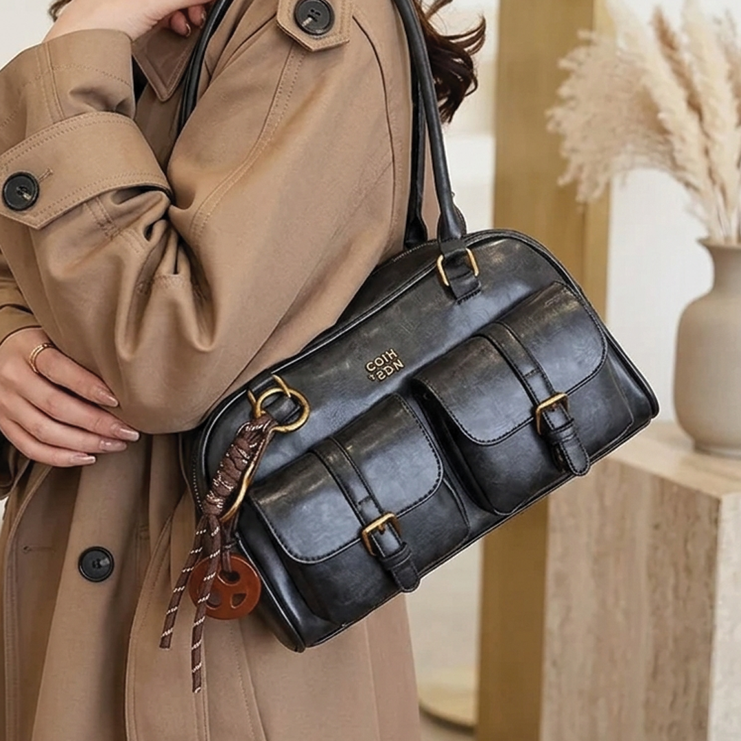 Katherine | Women's Vegan Leather Shoulder Bag-Omni Prime Goods