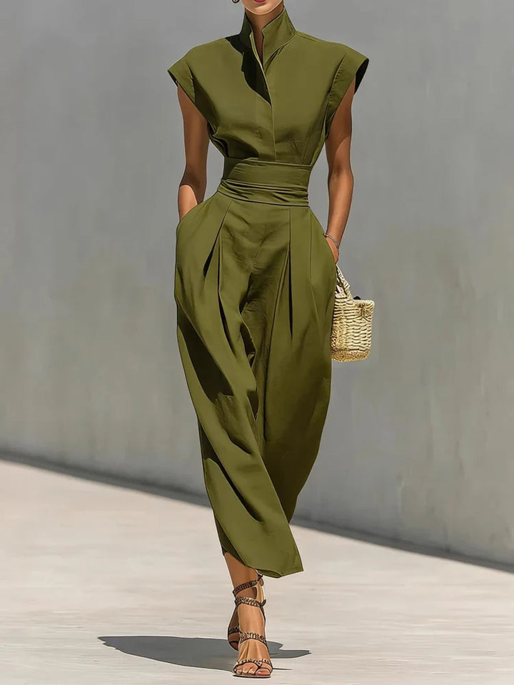 Kaylee | Women's Structured Midi Dress-Omni Prime Goods
