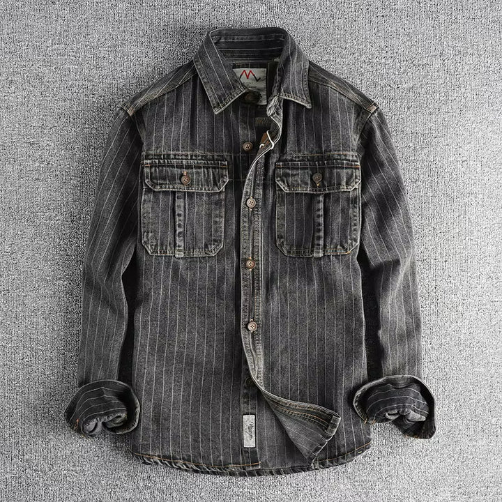 Kent | Men's Casual Anthracite Shirt-Omni Prime Goods