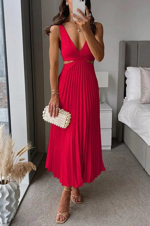 Kesley | Women's Pleated Dress – Elegant Style for Special Events