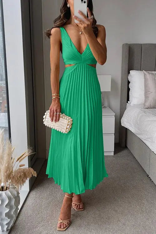 Kesley | Women's Pleated Dress – Elegant Style for Special Events