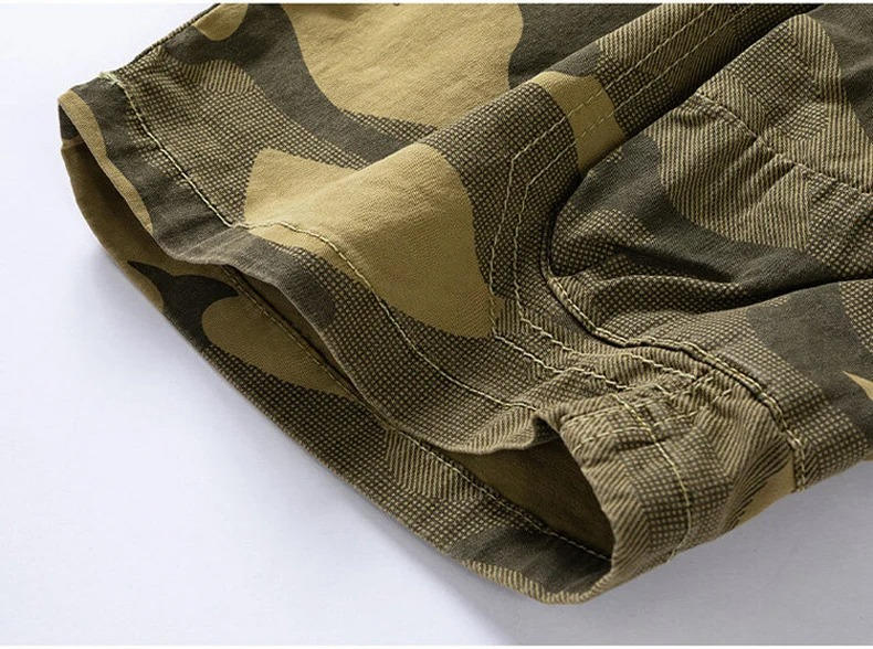 Men's Camouflage Utility Cargo Shorts