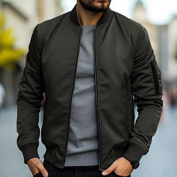 Men's Lightweight Stylish Bomber Jacket
