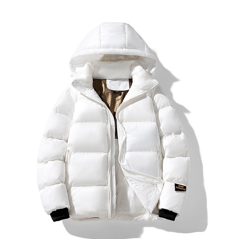 Men's Warm Hooded Padded Jacket