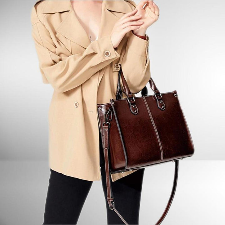Sally | Women's Structured Leather Handbag