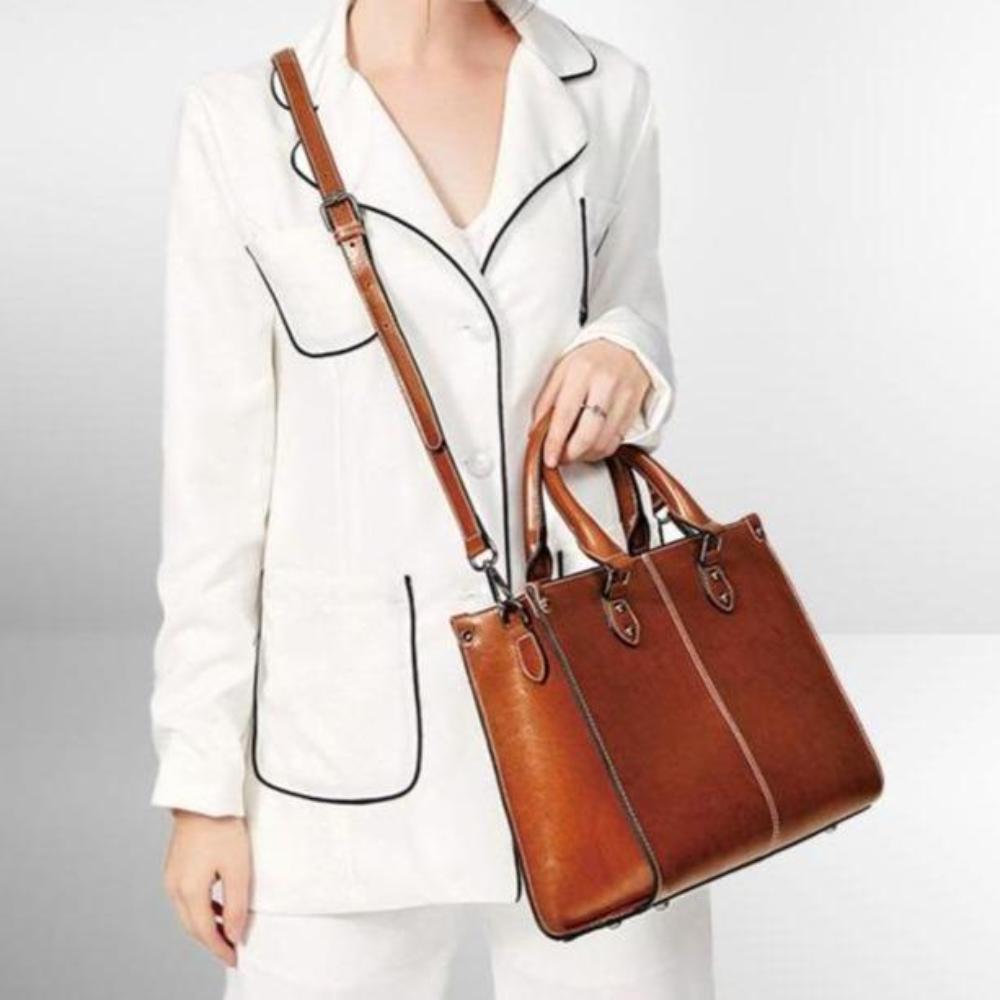 Sally | Women's Structured Leather Handbag