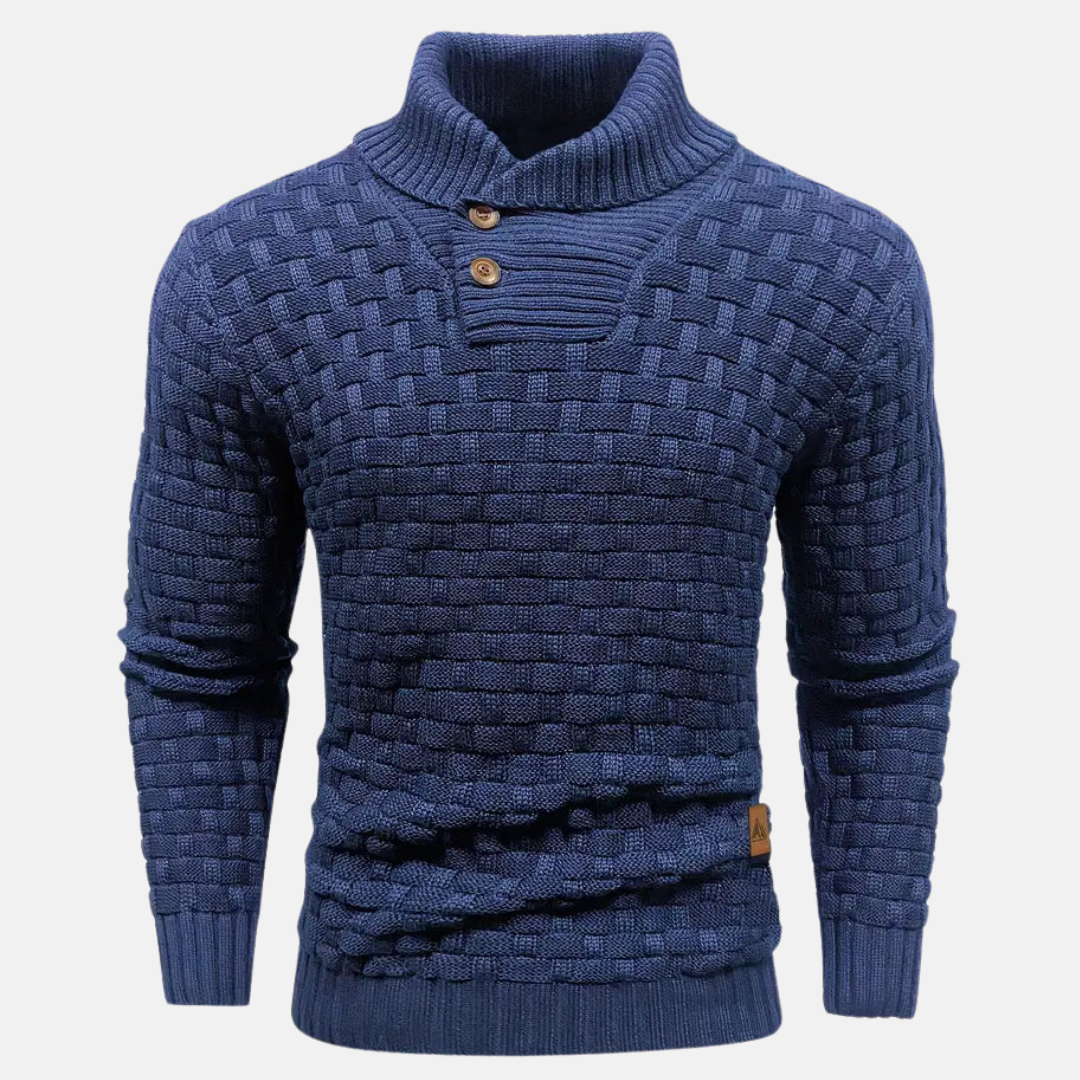 Men's Essential Knit Sweater - Soft and Versatile Design